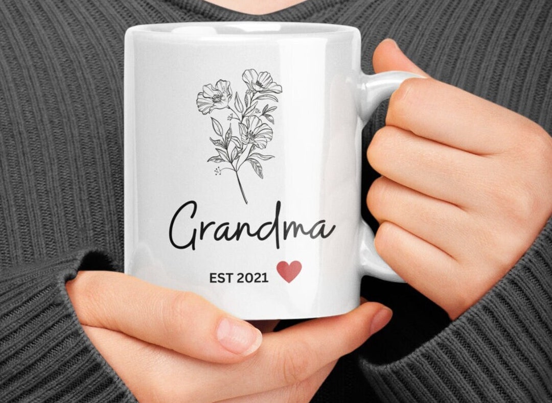 New Grandma Mug Giftfor Grandmanana Mug Pregnancy Etsy UK