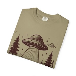 Flying Saucer Isopods Shirt Comfort Colors Vintage Isopod Insect Shirt Retro Tshirt Gift Weird Stuff Gothic Clothes Dark Cottage Core Khaki
