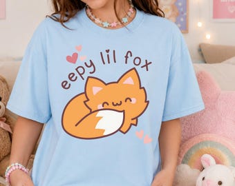 Fox Agere Tshirt Babycore Age Regression Babyfur Shirt Pet Regression Agere Clothes Kidcore Clothing Cutecore Littlespace Petre Little Space