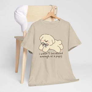Unhinged Shirt Sadcore Puppy Tshirt Babycore Kidcore Age Regression Clothes Agere Cutecore Tshirt Mental Health Retro Alt Clothing Animecore Sand