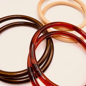 Furoshiki Bag Rings - Rings for Furoshiki - Handles - Furoshiki Bag Kit -Japan -Beige - Dark Red - Brown - Japanese gifts - Birthday gifts