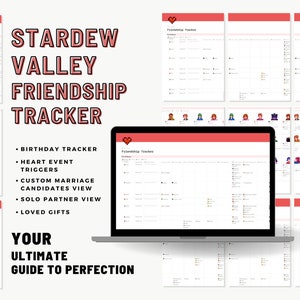 Stardew Valley Friendship Tracker: Keep Your Villager BFFs Close!