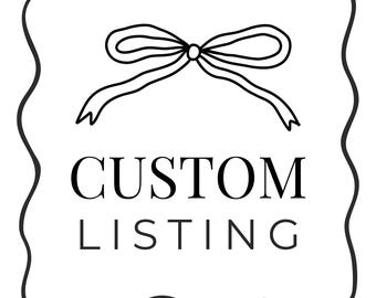 Custom Listing