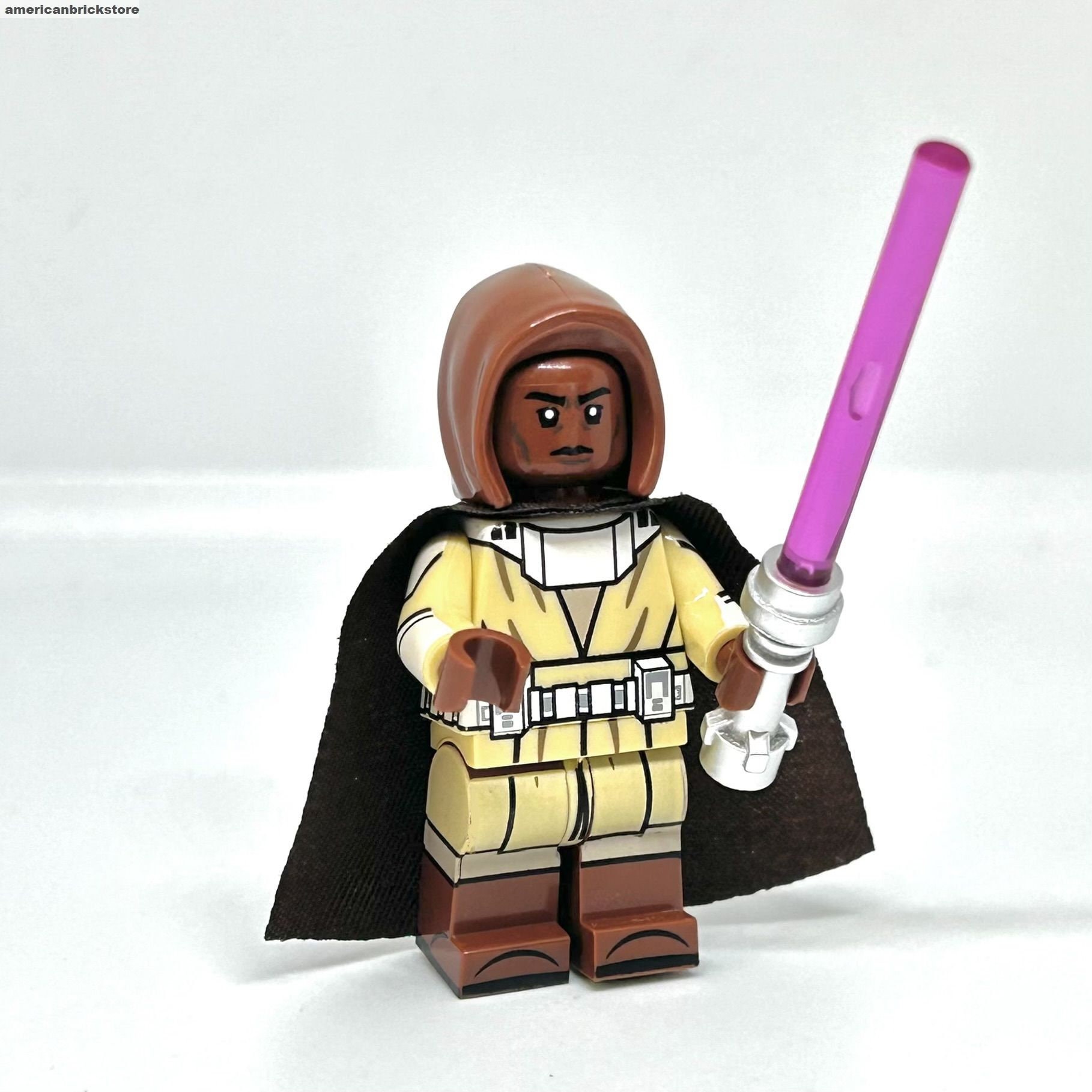 Mace Windu Minifigure Star Wars Clone Wars Jedi Etsy