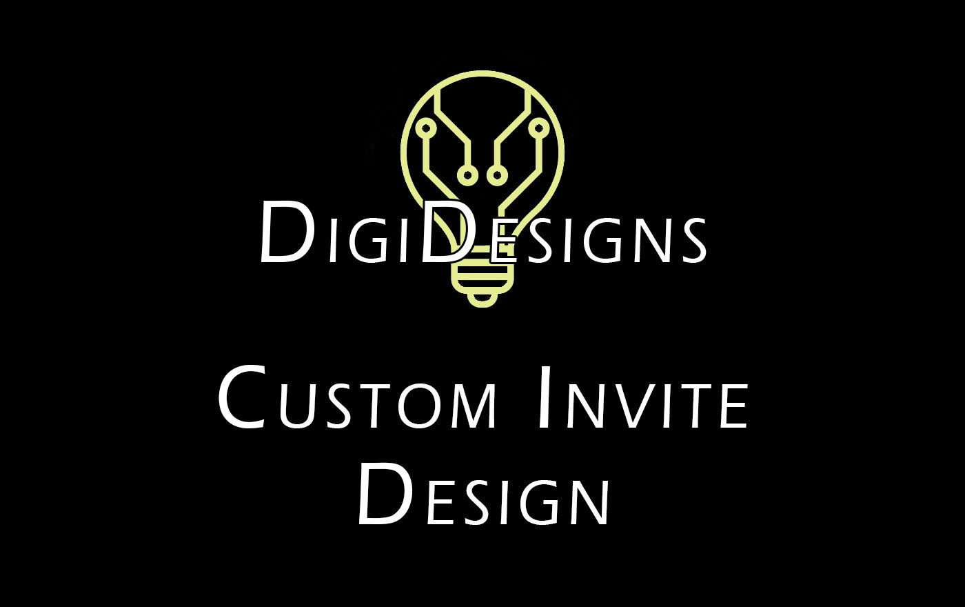Decoder Invite Custom Digidesigns Custom Invite Creation - Do It for You Design Service - We ...