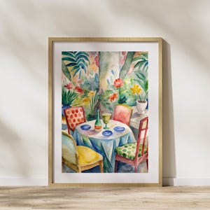 Henri Matisse Print | Fauvism Painting | Modern Colorful Poster | Abstract Art | Digital Download | Vintage Matisse Decor | Maximalist Art