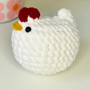 Gehäkeltes Huhn, gehäkeltes Kuscheltier Huhn, Hahn, crochet chicken, plushie, Amigurumi Weihnachtsgeschenk, Geburtstagsgeschenk, Hühner