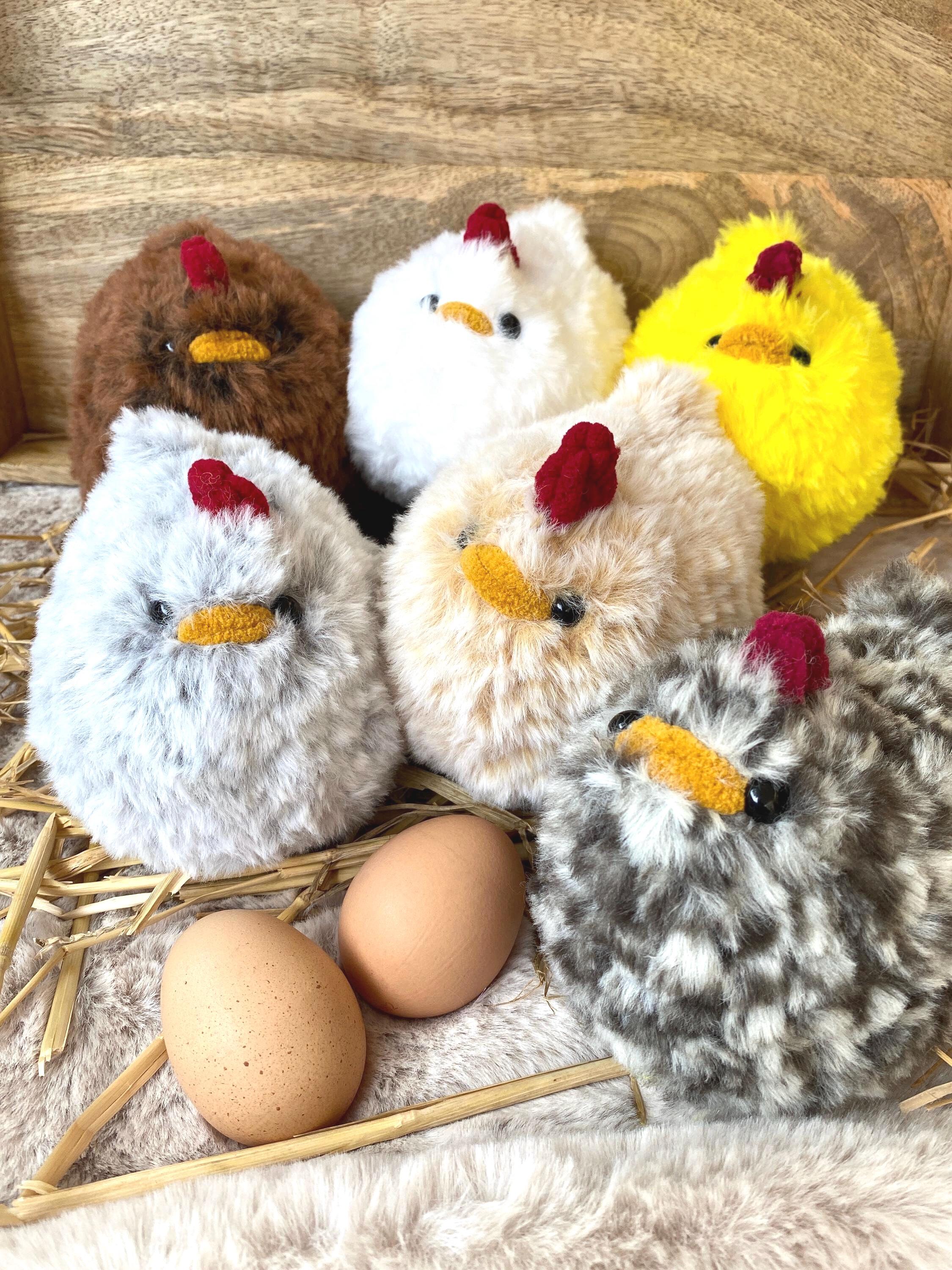 Cornelißen Plüschtier Huhn – Ca. 15 Cm Groß, Waschbar | Süßes Stofftier Für Kinder & Sammler