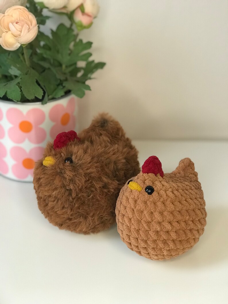 Gehäkeltes Huhn, gehäkeltes Kuscheltier Huhn, Hahn, crochet chicken, plushie, Amigurumi Weihnachtsgeschenk, Geburtstagsgeschenk, Hühner