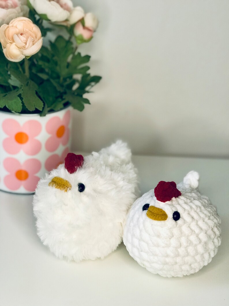 Gehäkeltes Huhn, gehäkeltes Kuscheltier Huhn, Hahn, crochet chicken, plushie, Amigurumi Weihnachtsgeschenk, Geburtstagsgeschenk, Hühner