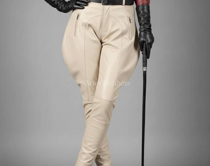 Lambskin Leather Breeches – Women's Equestrian Jodhpurs Pants