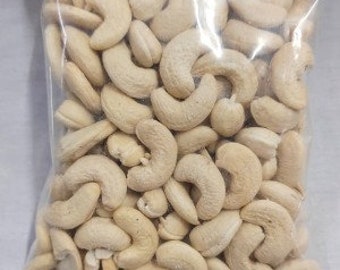 Organic and Natural Cashew Nuts -No Salted- Unroasted- Super Food Harvest- Super Quality Raw Cashew Nuts- Healthy Snack Cashew- Dry Fruits