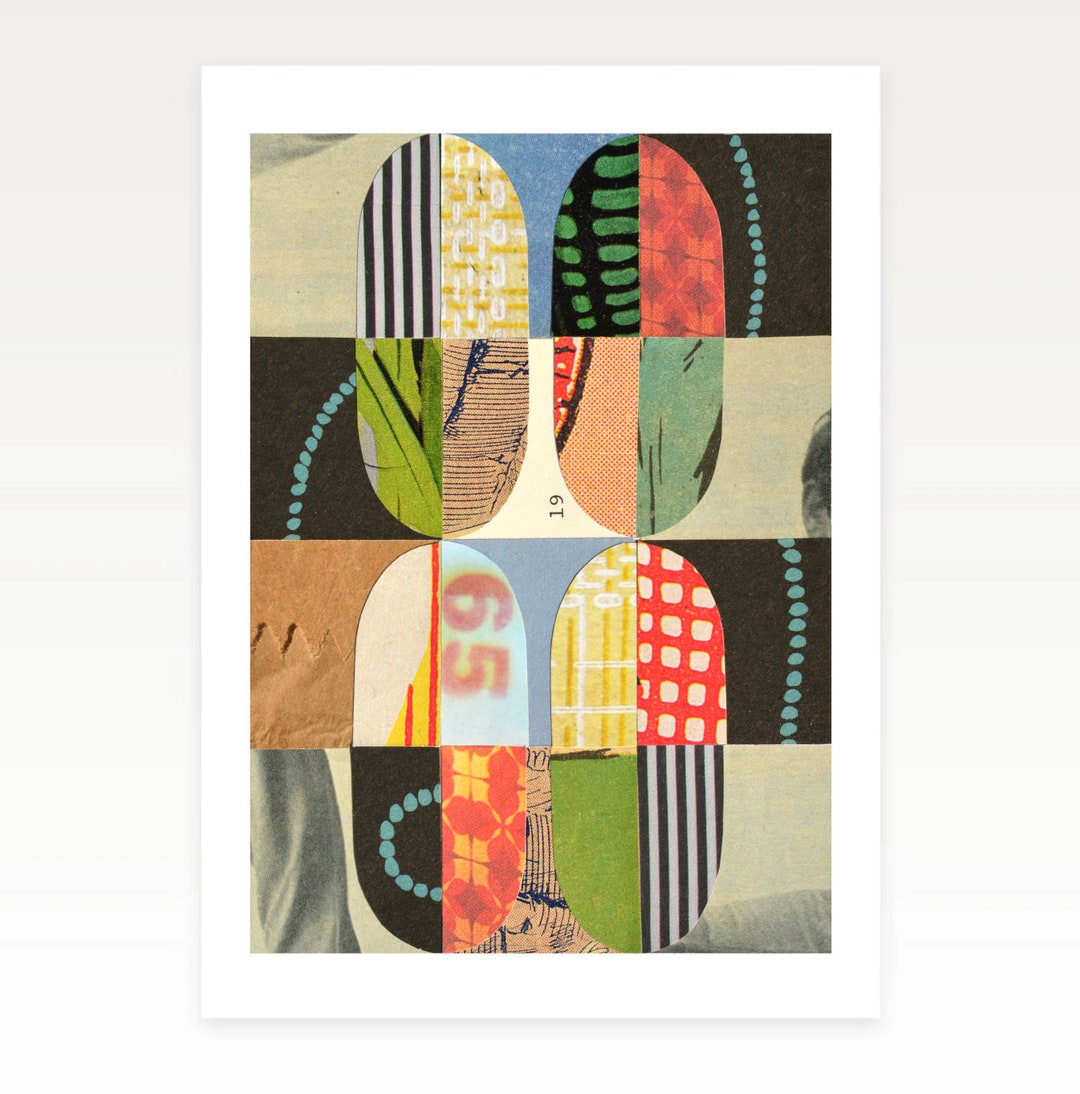 Retro Wall Art 1960s Poster Mid Century Wall Art Surf Board Etsy