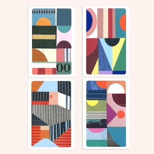 Papelaria, Cartões de Aniversário, Conjunto de Cartões Postais, Arte Acessível, Presente para Melhor Amigo, Ideias para Presentes, Convites para Festas, Cartões de Saudações, Papelaria Moderna