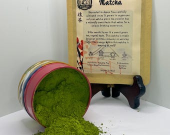 Premium Grade Matcha, Sugarcane Soil Grown