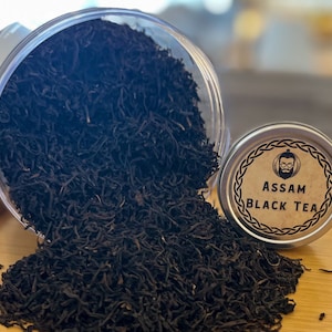 Assam Black Tea Loose Leaf Black Tea Grown in Beautiful Assam India Great Morning Tea or Blend for Your Chai Mix Mystic Mug
