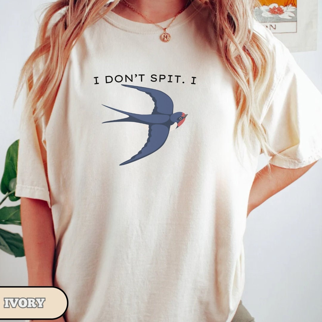 Swallow Bird Shirt, Bird Lovers Tshirt, Birdwatcher Shirt, Funny