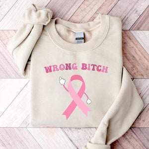 Breast Cancer Sweatshirt, Cancer Fighter Sweater, Cancer Awareness Sweatshirt, Breast Cancer Support Sweatshirt, Health Awareness