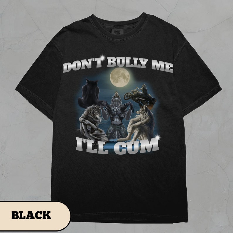 Funny Wolf Shirt, Literally Me, Vintage T-Shirt, Grunge Clothing Aesthetic, Alpha Male Wolf Meme Tee, Ironic Emo shirt, Retro Wolf Meme image 2