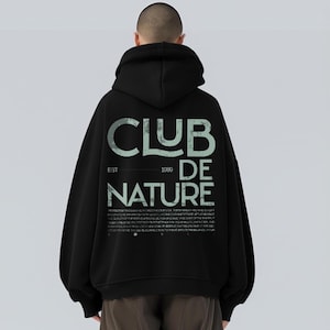 Hoodie With Back Print, Trendy Sweatshirt, Gift for Nature Lover, Outdoor Adventure Hoodie, Nature-Inspired Hoodie, Gift for Friend, Unisex