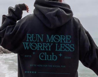 Retro Running Hoodie –  Unisex Heavy Blend™ Crewneck Sweatshirt  For Runners