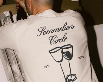 Sommeliers Circle T-Shirt: Comfort Colors®  Wine Lover Tee