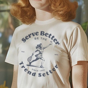 Retro Tennis Club Shirt - Comfort Colors® Vintage Graphic Tee, Funny Gift for Tennis Lovers, Social Club Aesthetic Top