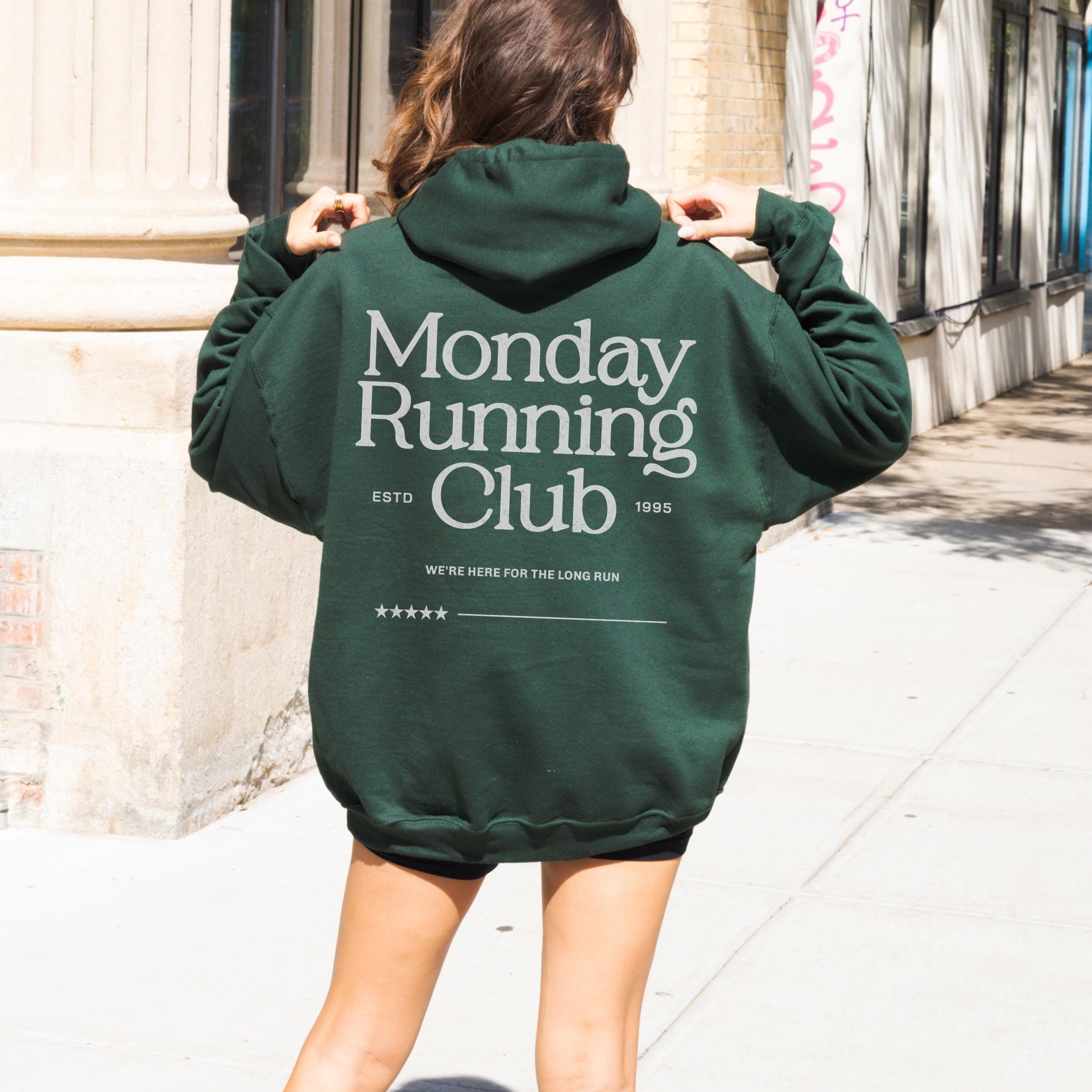 Sunday running club hoodie - Etsy 日本