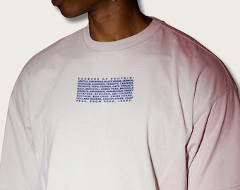 Comfort Colors® Vegan Protein Sources T-Shirt: Plant-Based Tee