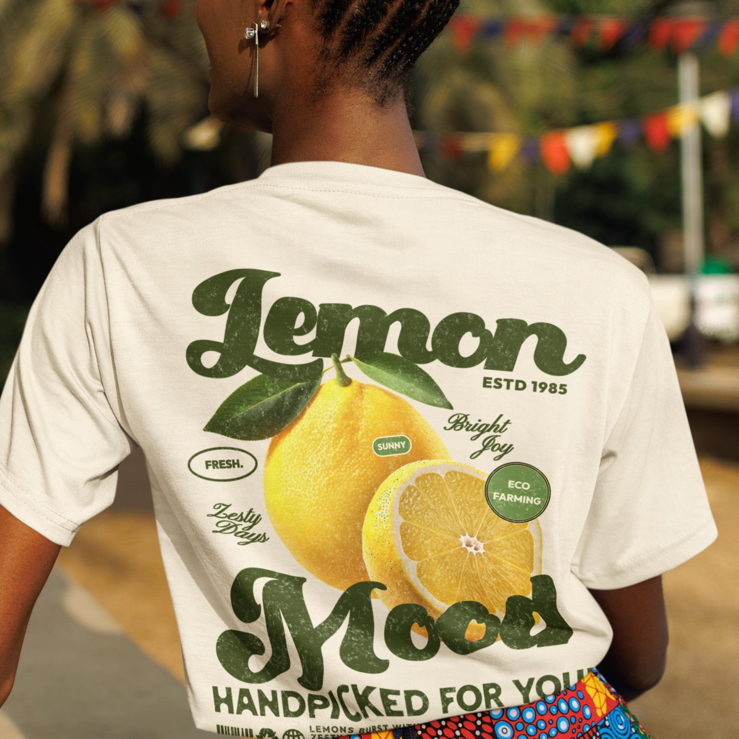 Lemon Graphic Tee Comfort Colors® Shirt Retro 90s Oversized Unisex