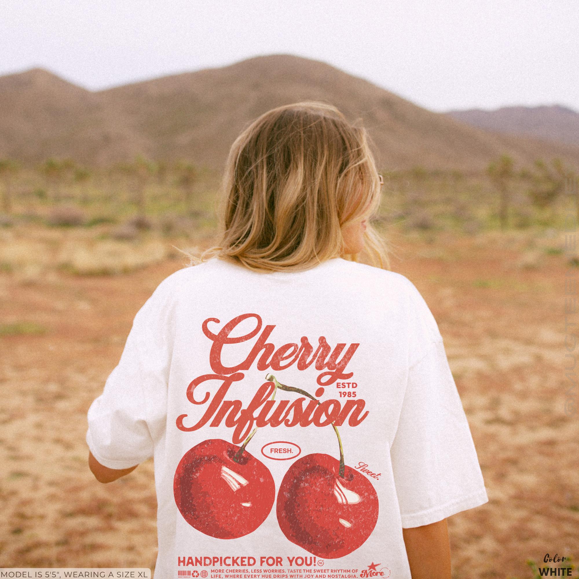 ❀＊Cherry＊ ❀ Cherry Comfort Colors® T-shirt, Retro 90s Oversized Unisex Tee - Etsy