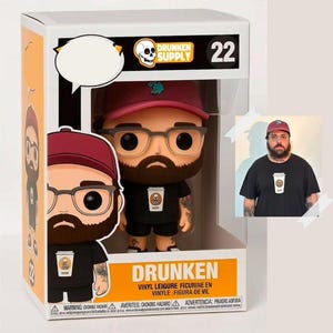 Custom Funko Pop Style from Your Photo - Personalized  Box Art with Number - Digital image Gift