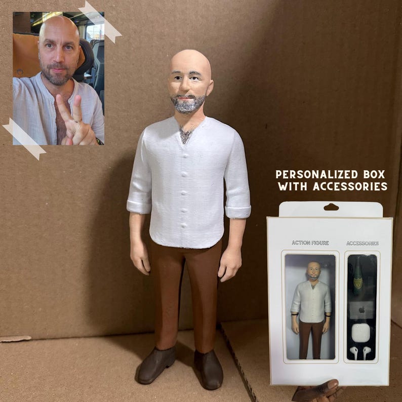 Handcrafted Custom Figure | Personalized Character Toy From Photo ...