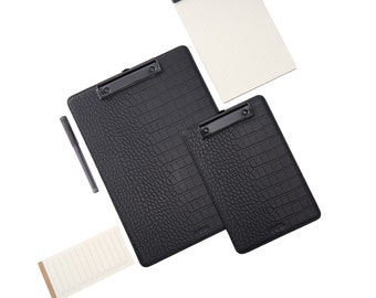 NOTIQ | MASQ Croco Leather Clipboard