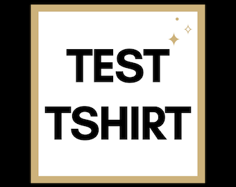 test aanbieding t-shirt