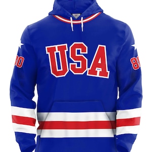Hoodie Usa Hockey Jersey Youth Youth Nike USA Hockey Short Sleeve - Main Image