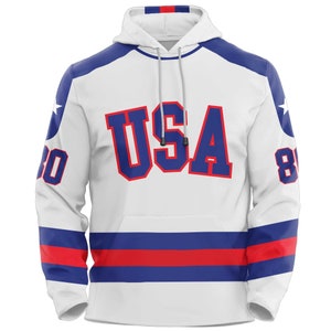 K-1 STITCHED USA HOCKEY JERSEY WITH TIE LACES ADULT MEDIUM NEW WITHOUT TAGS