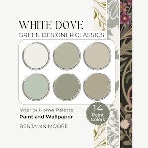 Benjamin Moore White Dove Color Palette: Paint & Wallpaper Guide (PDF Download)