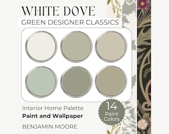 Benjamin Moore White Dove Color Palette: Paint & Wallpaper Guide (PDF Download)