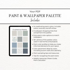 sherwin williams crushed ice coordinating colors