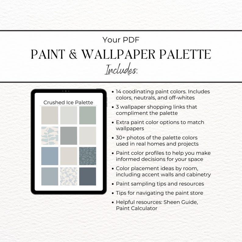 sherwin williams crushed ice coordinating colors
