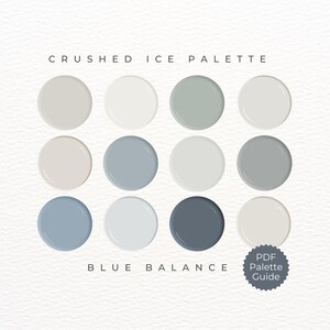 sherwin williams crushed ice coordinating colors