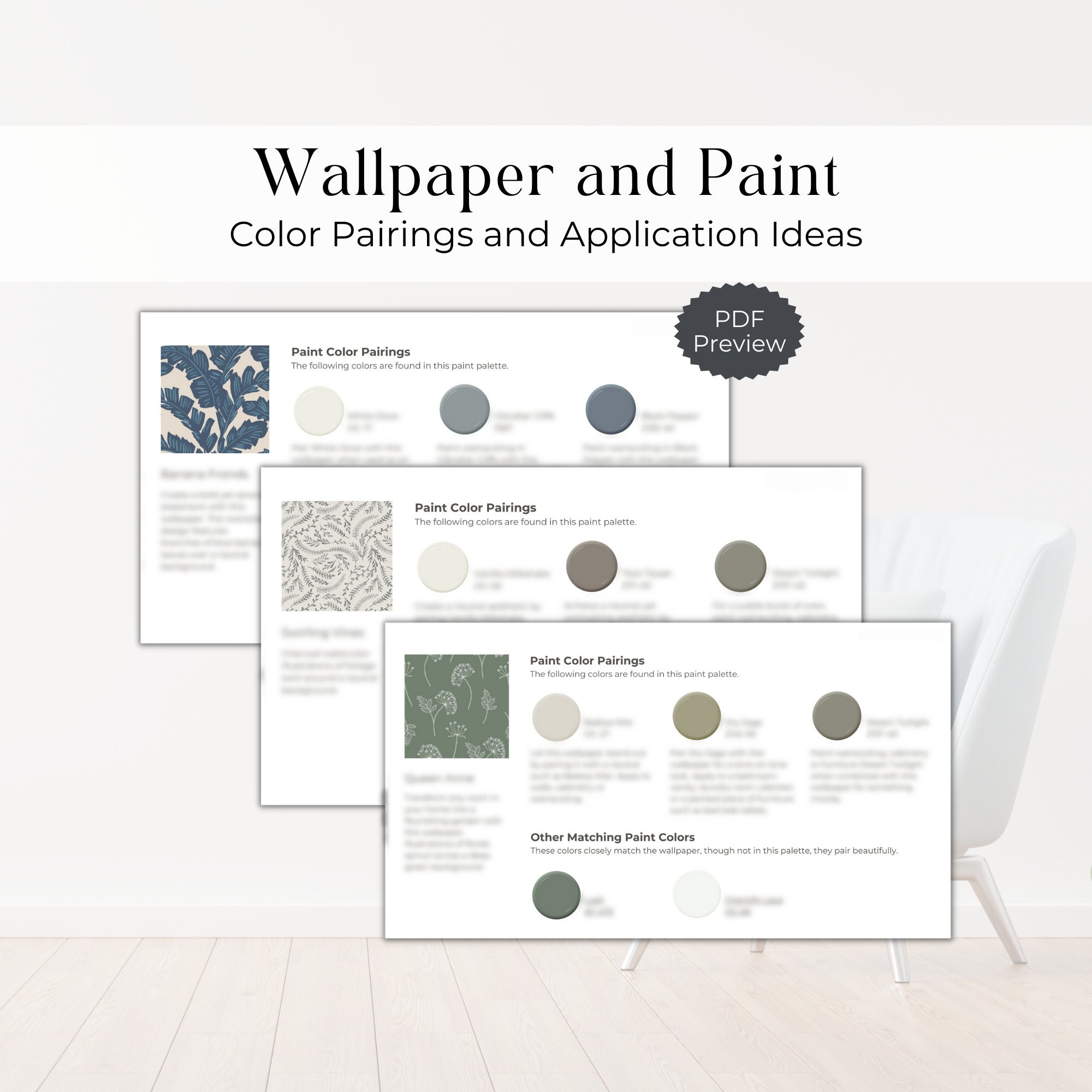 Desert Twilight Palette | Benjamin Moore Paint Palette Green ...