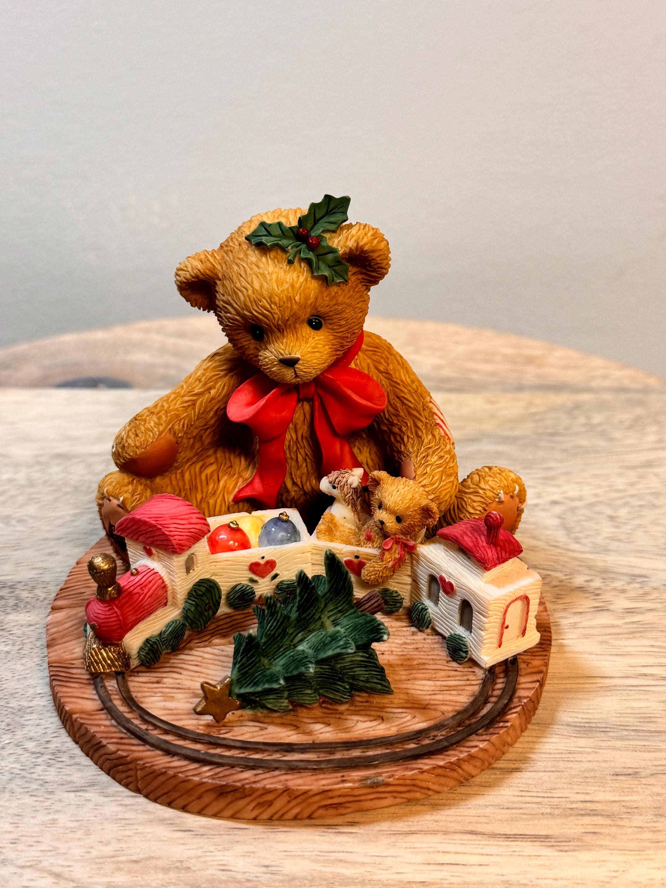 Cherished Teddy Christmas - Etsy