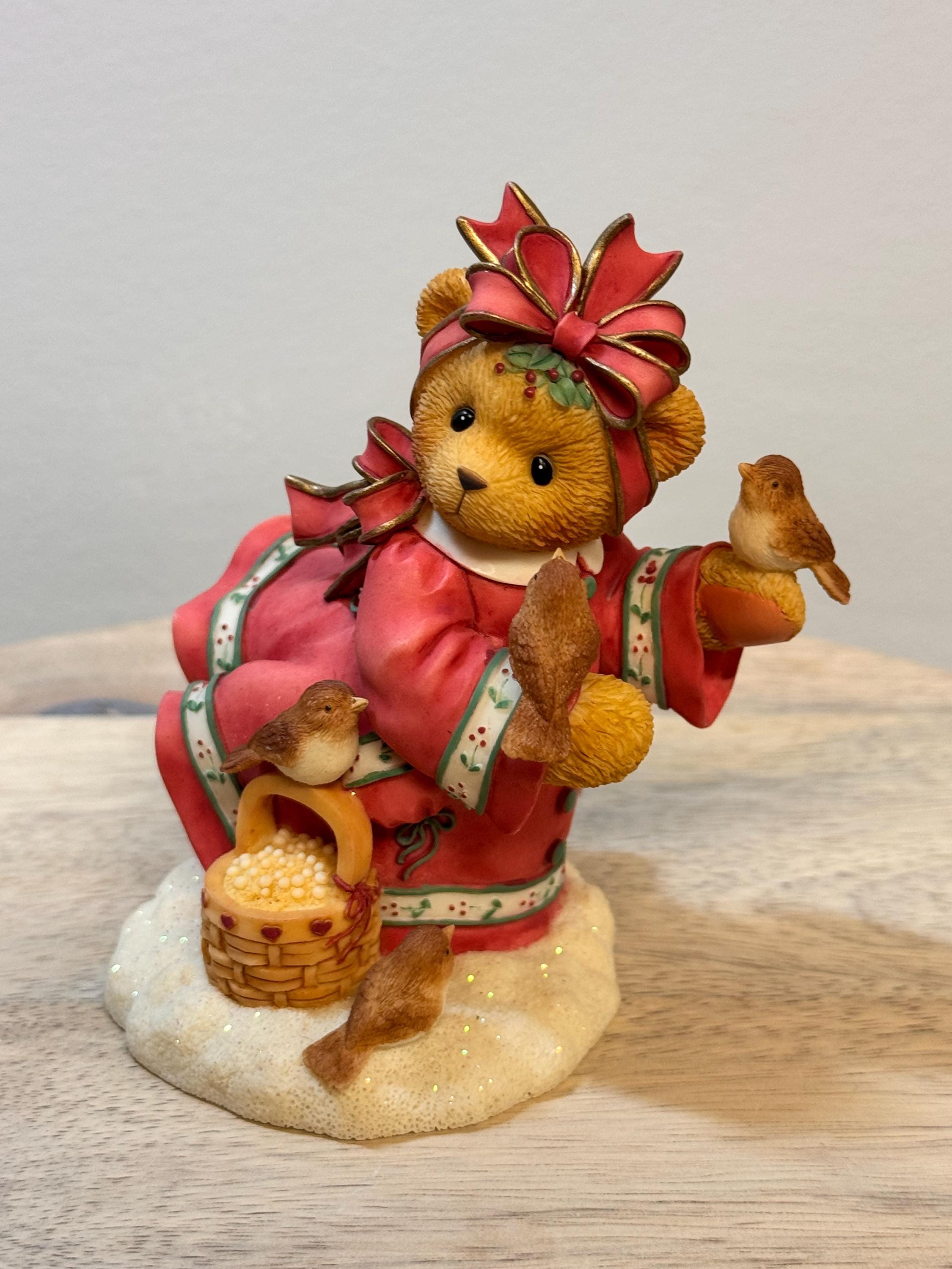 Vintage 1999 Enesco Cherished Teddies Emma Let Earth Vintage 1999 Enesco Cherished Teddies Emma Let Earth