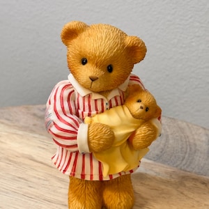 Vintage 1998 Enesco Cherished Teddies Membear Lela Nightingale CT981 - Collectible Figurine