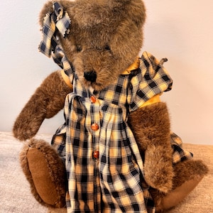 Vintage 1994 Boyds Bears and Friends 16&quot; Eugenia BB9120- Collectible Plush