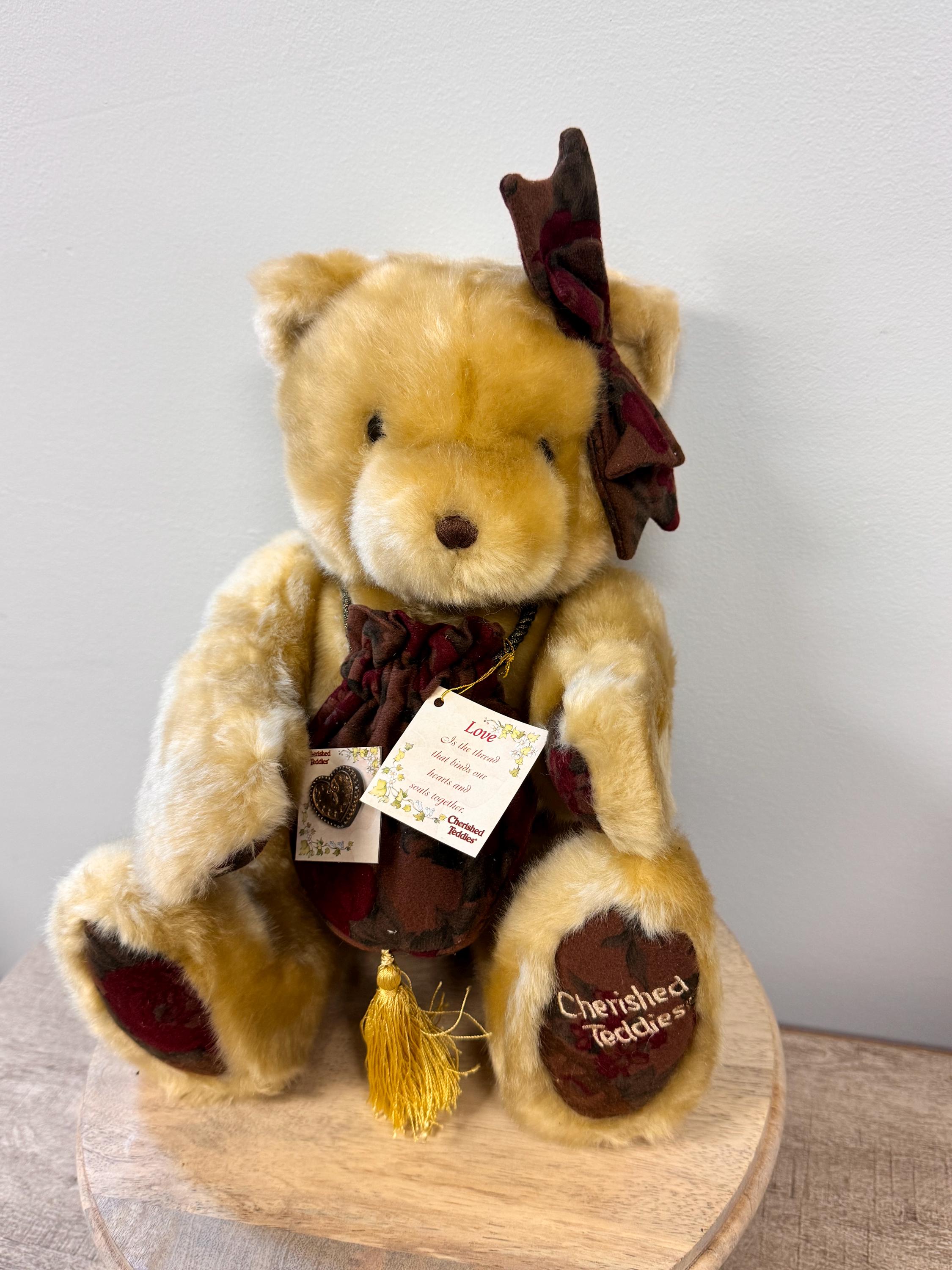 Rare Cherish Teddy - Etsy