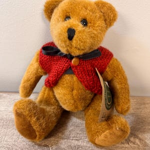 Vintage 1994 Boyds Bears and Friends 8&quot; Arlo Bear Plush BB9141 - Collectible Plush