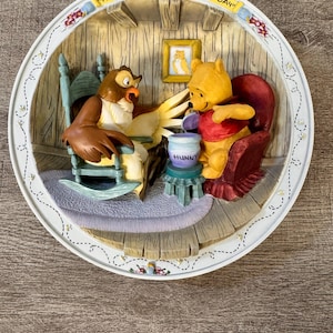 Winnie the Pooh Collectable Plate - Etsy